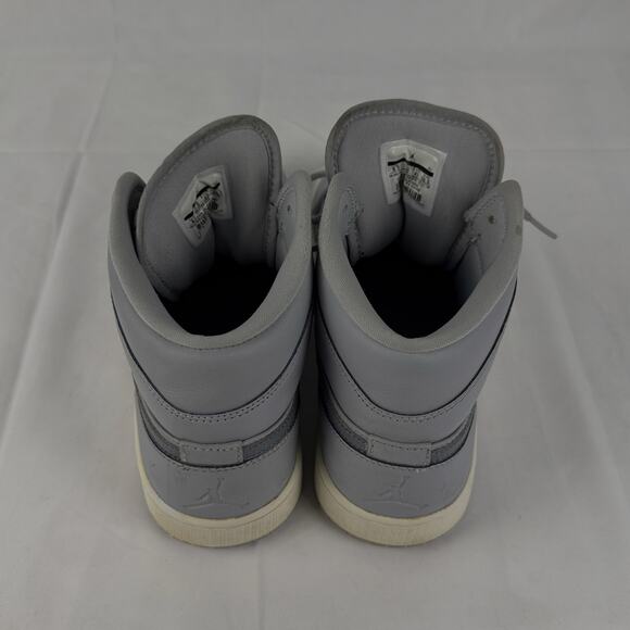 Nike Air Jordan 1 Mid Wolf Grey Men’s Size 8.5 Basketball Shoes Retro‎ OG - Picture 7 of 16